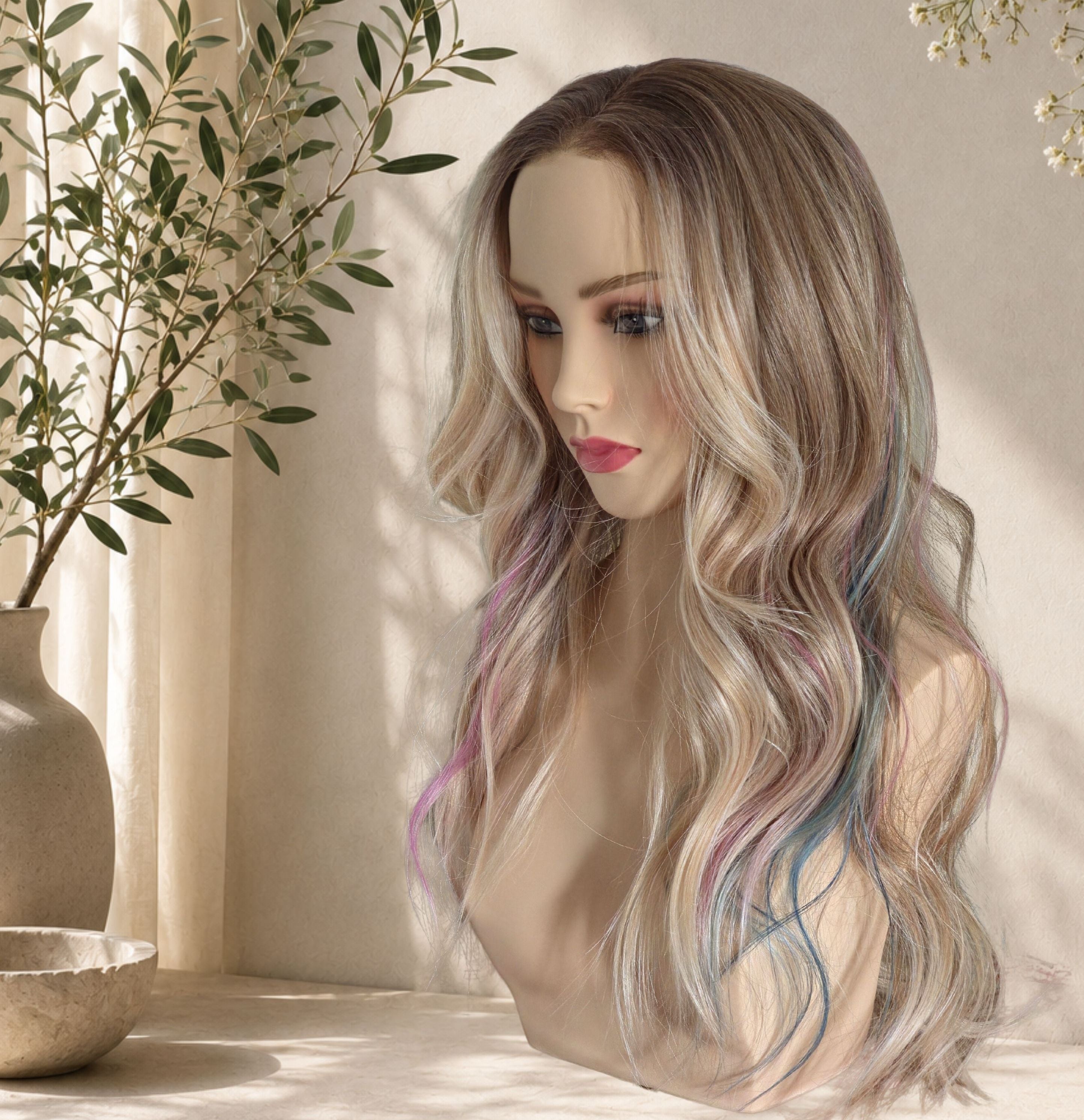 2 Wigs for £99 - Cosmic Sugaplum and Aurora Bloom